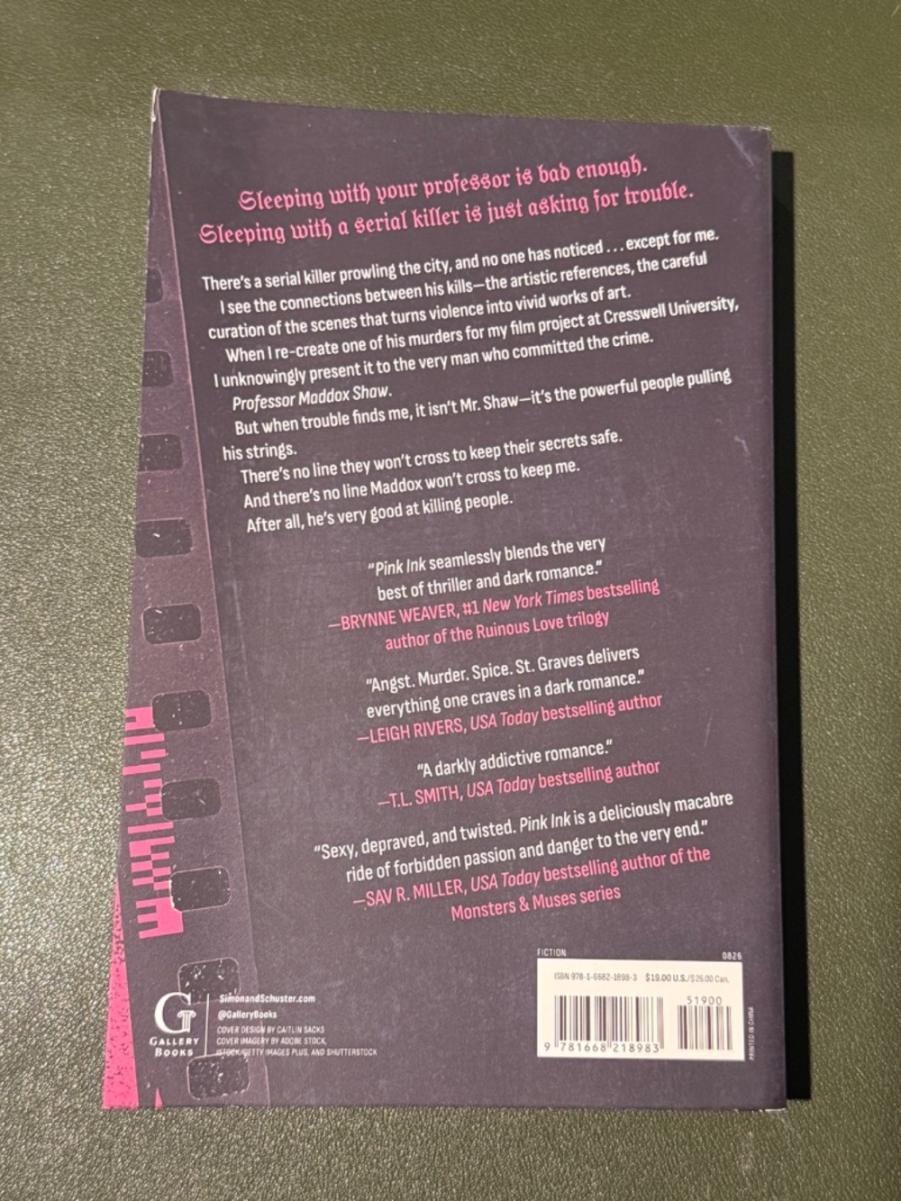 Pink Ink Book - Picture 2 of 3